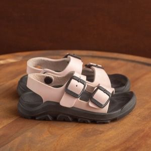 Birkenstock Magami Birko-Flor Fisherman Sandal Shoes Toddler Size C7 Pink Black